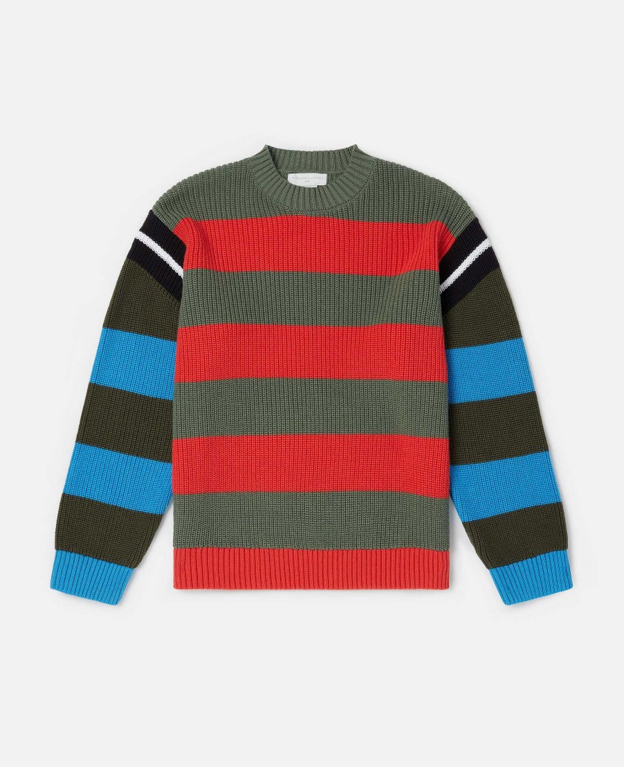 Kids Stella McCartney Cardigans And Jumpers | Striped Jumper