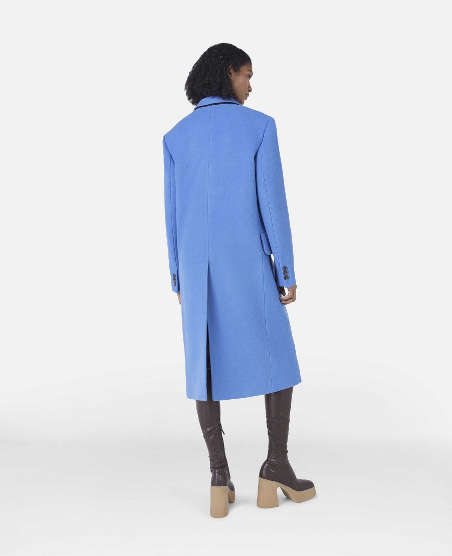 Women Stella McCartney Tailoring | Long Double-Breasted Coat