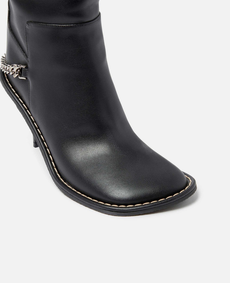 Women Stella McCartney Heels | Ryder Knee-High Stiletto Boots