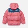 Kids Stella McCartney Outerwear | Folk Flower Check Print Puffer Coat