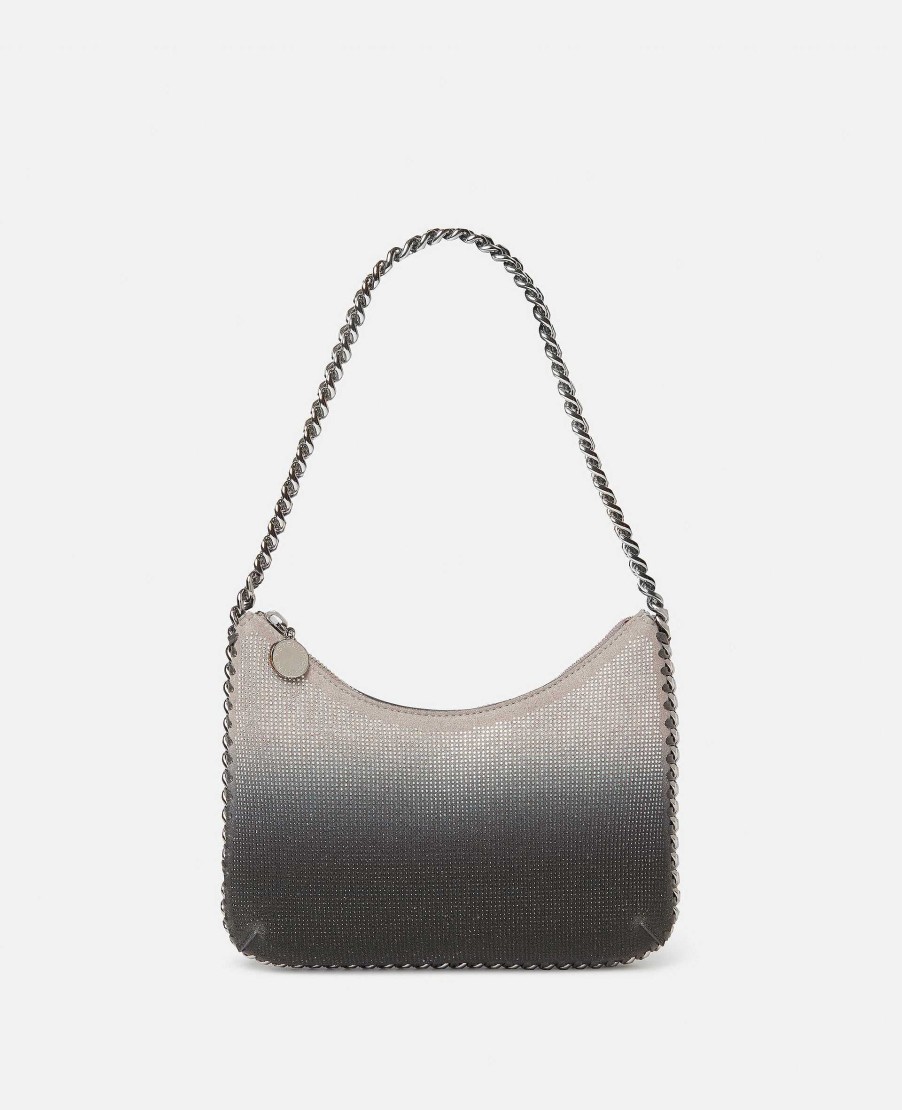 Women Stella McCartney Iconic Falabella | Falabella Zip Crystal Gradient Mini Shoulder Bag