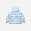 Kids Stella McCartney Outerwear | Rainbow Unicorn Cloud Print Puffer Coat