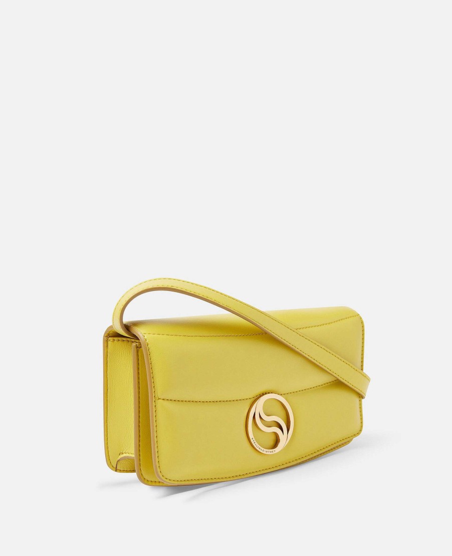 Women Stella McCartney Mini Bags And Clutches | S-Wave Padded Wallet On Strap