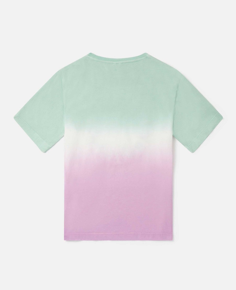 Kids Stella McCartney T-Shirts And Tops | Medallion Logo Ombre T-Shirt