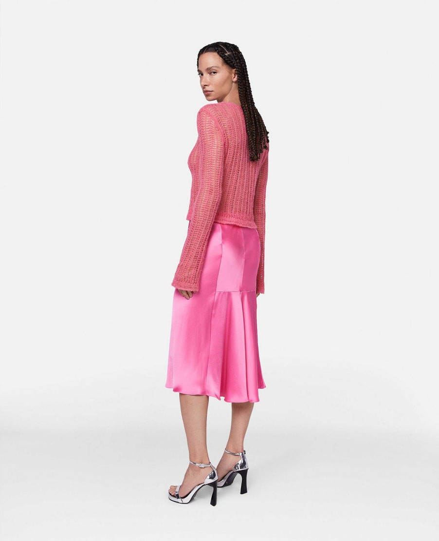 Women Stella McCartney Shirts And Tops | Airy Lace Knit Jumper