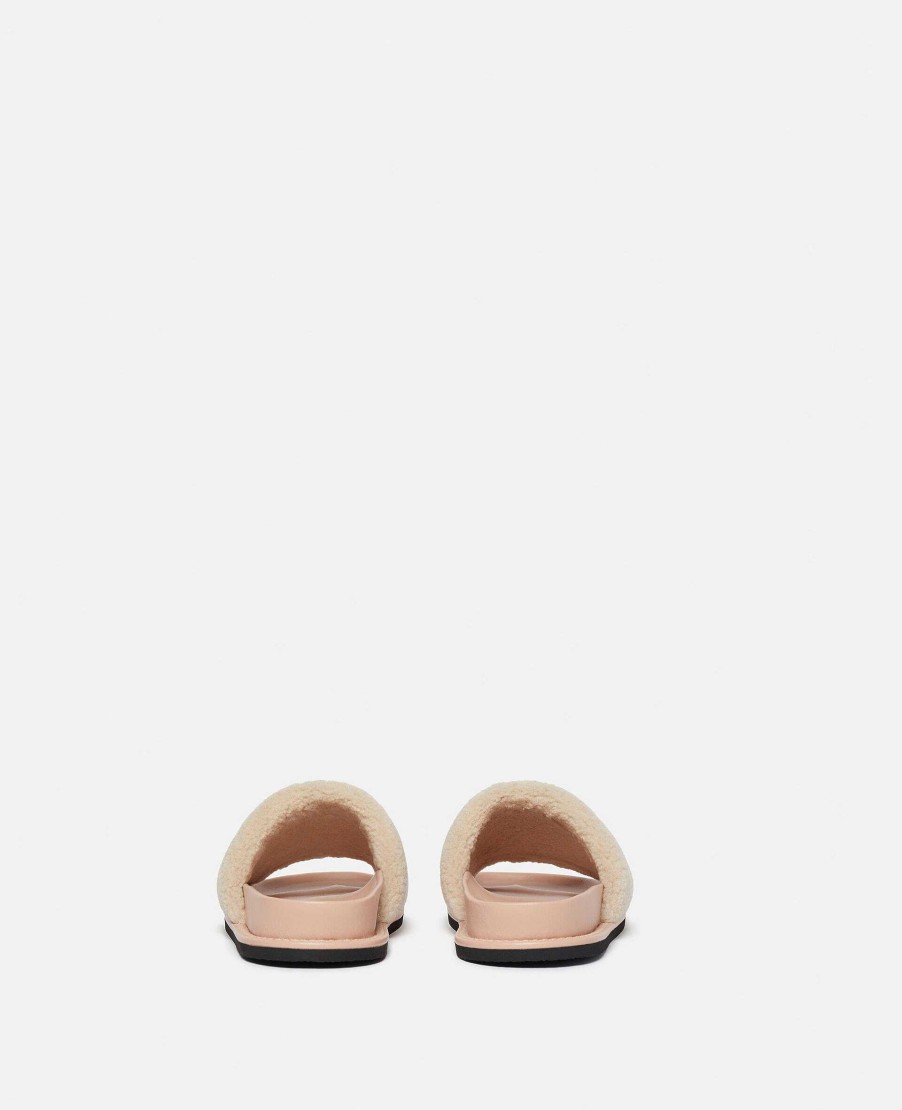 Unisex Stella McCartney Shoes | Signature Little Black Bunny Slides Mens'