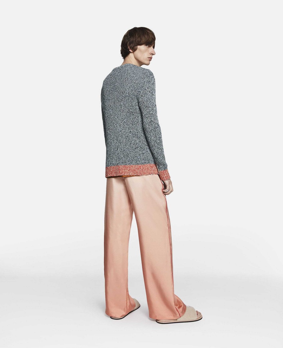 Unisex Stella McCartney Sweatshirts | Don'T Waste Another Day' Slogan Cotton Knit Jumper