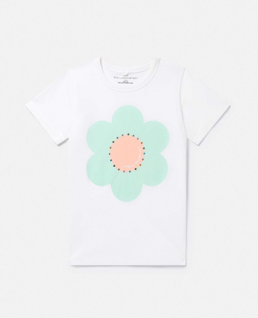 Kids Stella McCartney T-Shirts And Tops | Graphic Flower T-Shirt