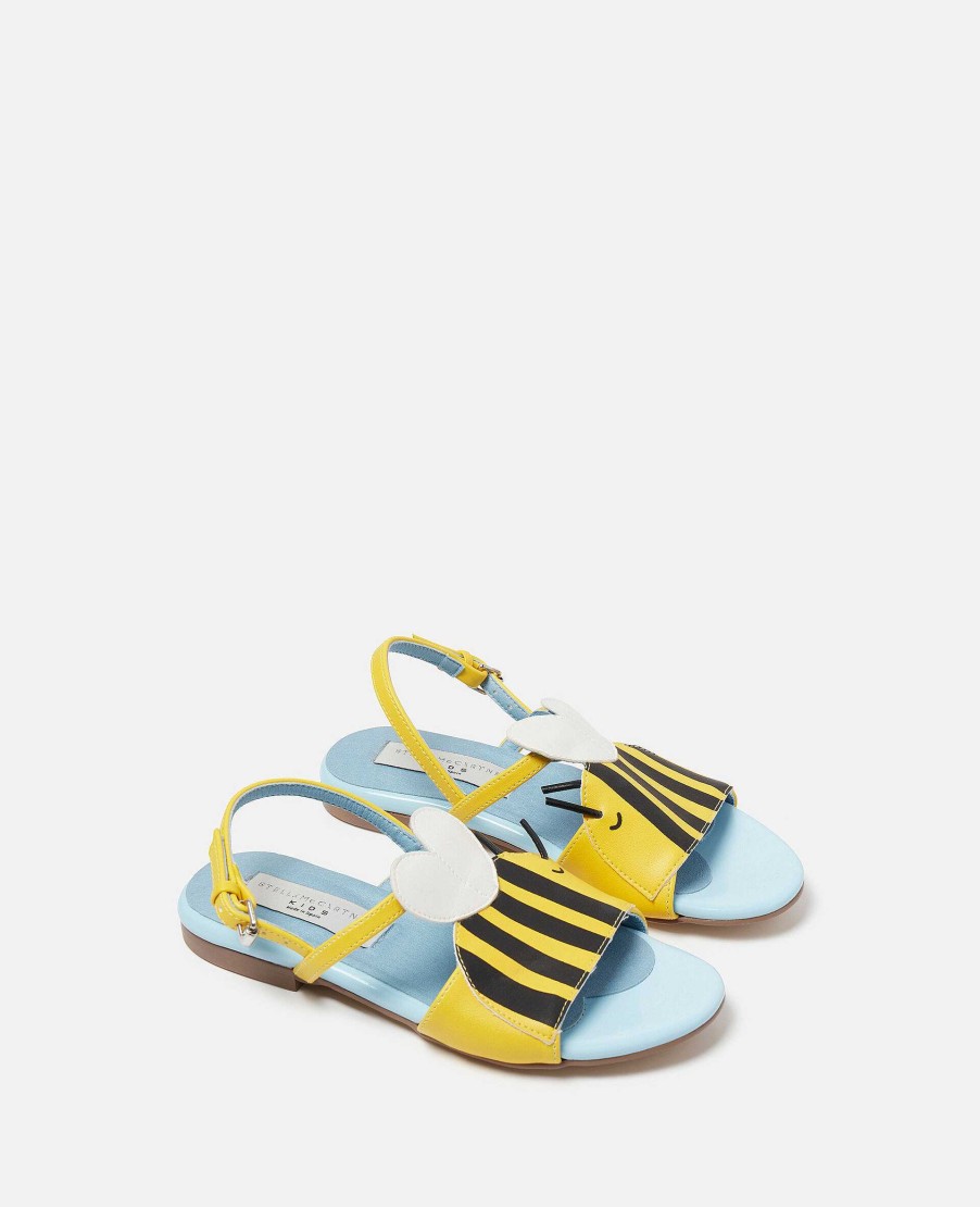 Kids Stella McCartney Shoes And Bags | Bumblebee Slingback Sandals