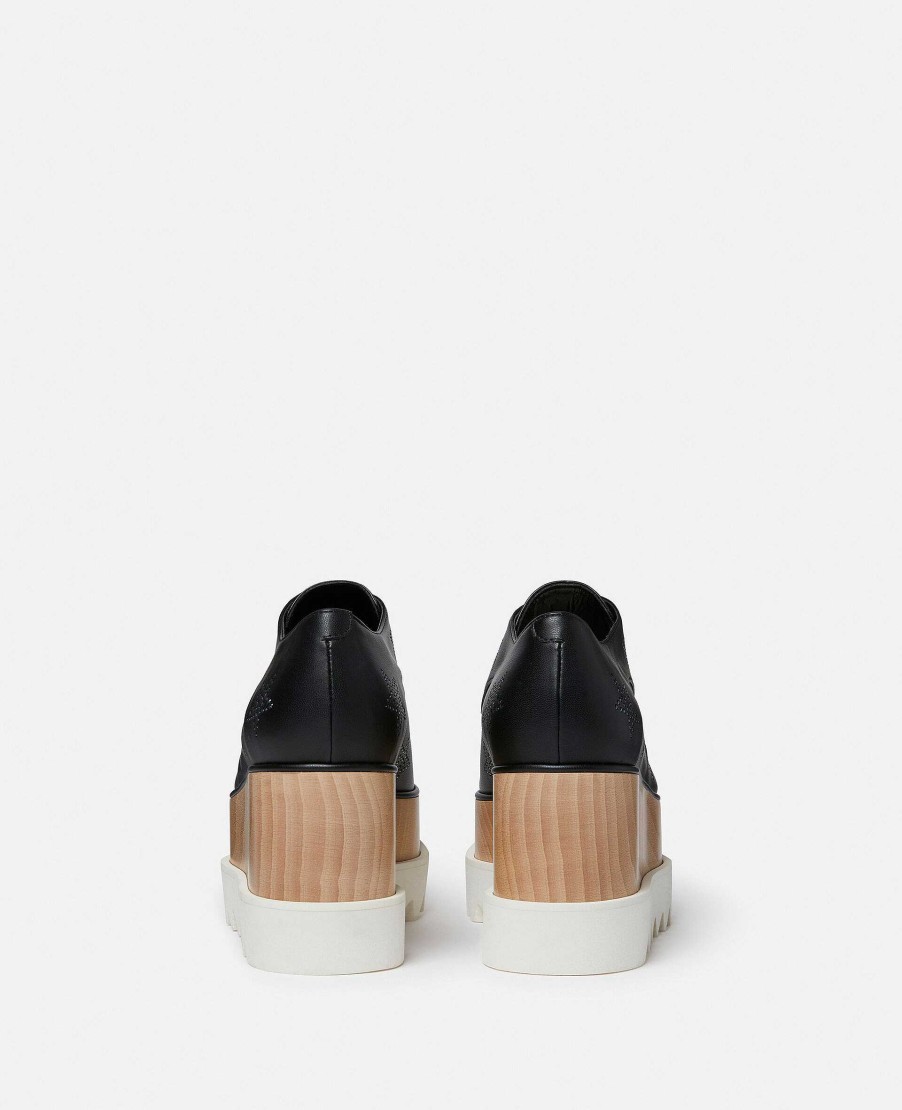 Women Stella McCartney Wedges | Elyse Crystal Star Platform Shoes