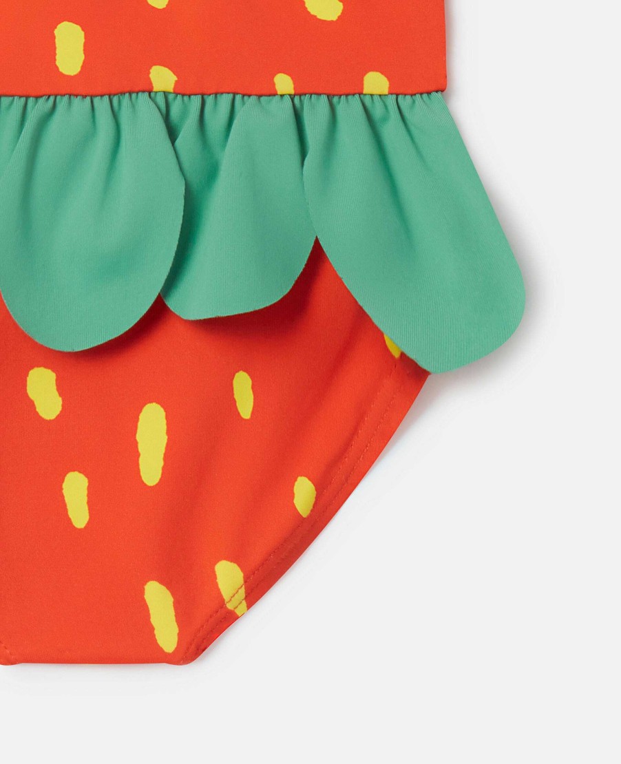 Kids Stella McCartney Baby Girls | Strawberry Swimsuit