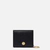 Women Stella McCartney Compact Wallets | Logo Grainy Alter Mat French Wallet