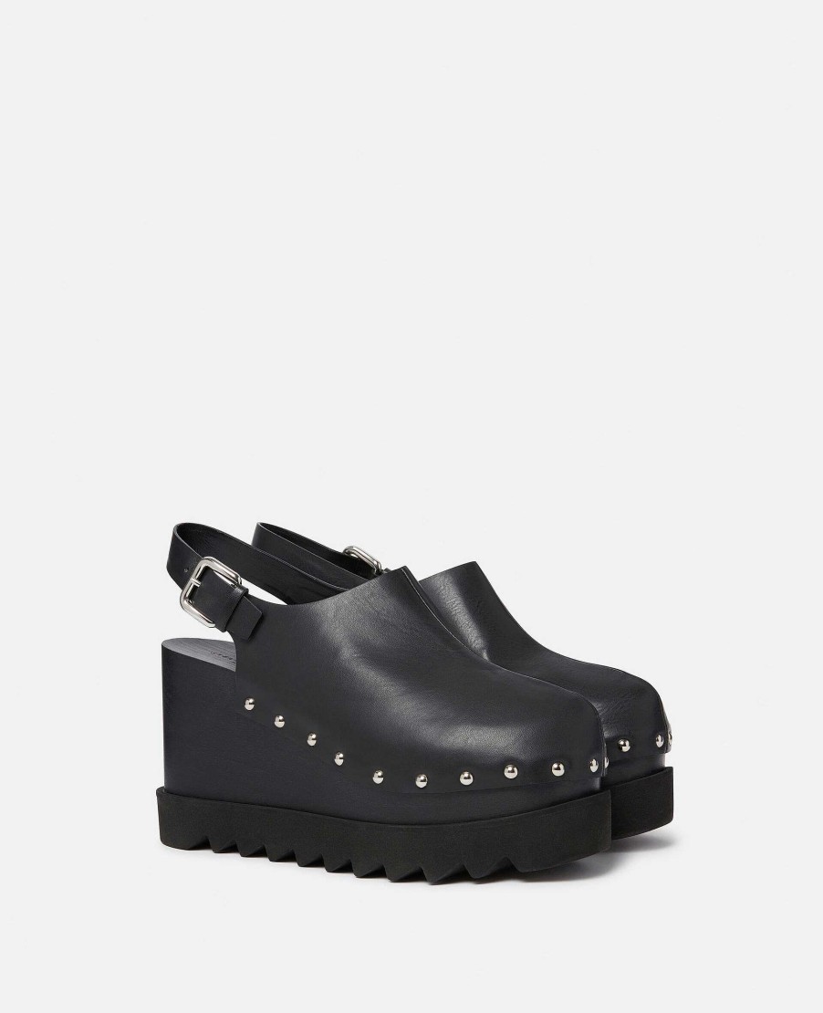 Women Stella McCartney Wedges | Elyse Slingback Platform Clogs