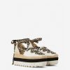 Women Stella McCartney Wedges | Gaia Platform Espadrilles