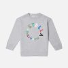 Kids Stella McCartney T-Shirts And Sweatshirt | Circular Logo Embroidery Sweatshirt