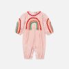 Kids Stella McCartney Baby Girls | Skaterkleid Mit Blumenstickerei