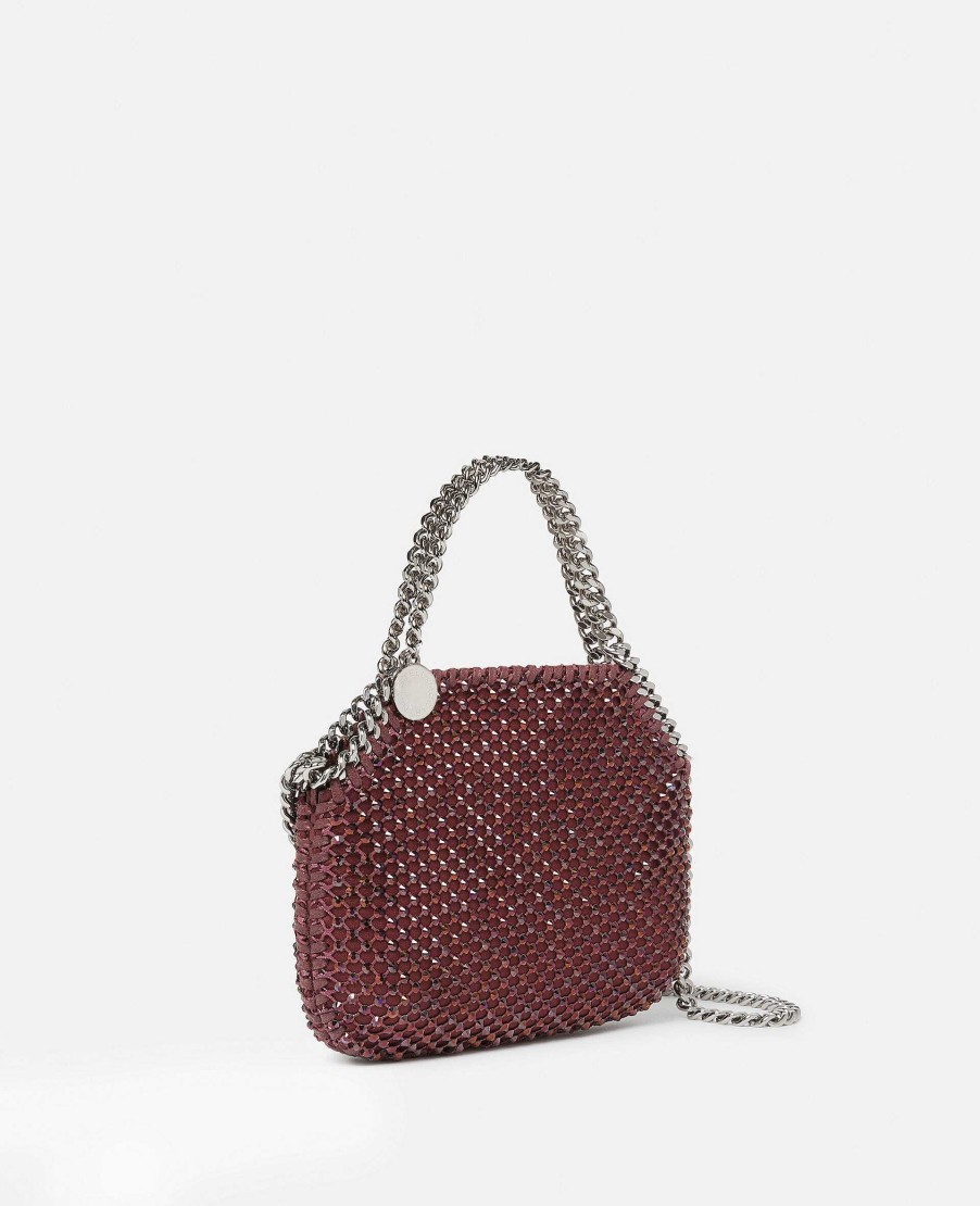 Women Stella McCartney Iconic Falabella | Falabella Crystal Mesh Mini Tote Bag