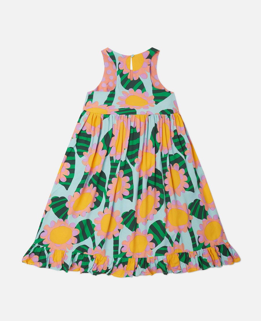 Kids Stella McCartney Dresses And All-In-Ones | Graphic Flower Print Sundress