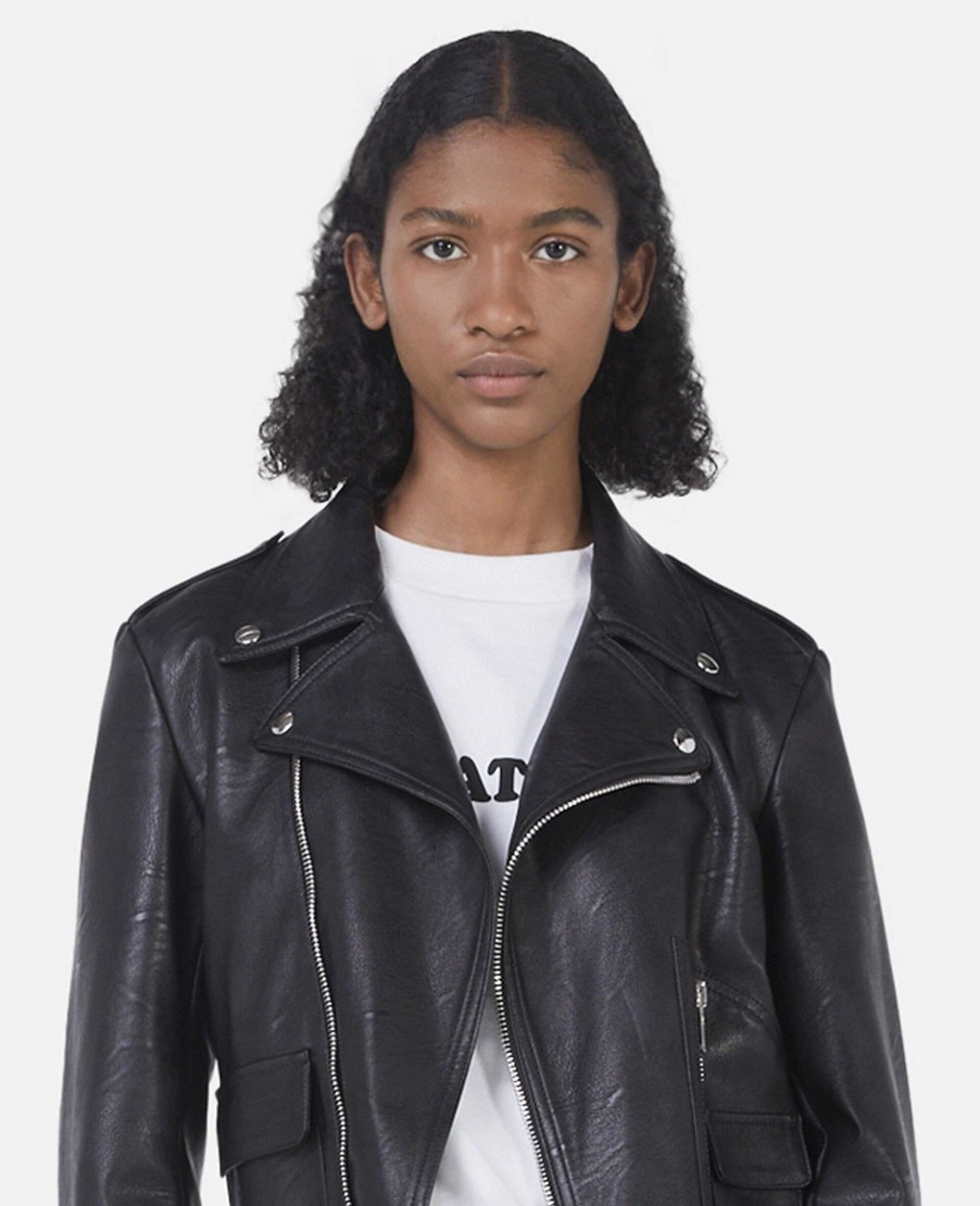 Women Stella McCartney Coats And Jackets | Alter Mat Biker Jacket