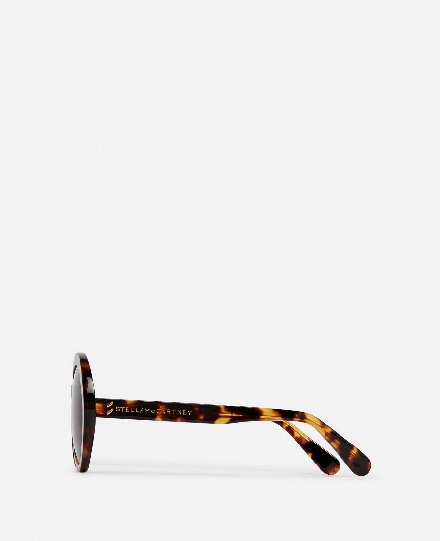 Women Stella McCartney Sunglasses | Falabella Pin Round Sunglasses