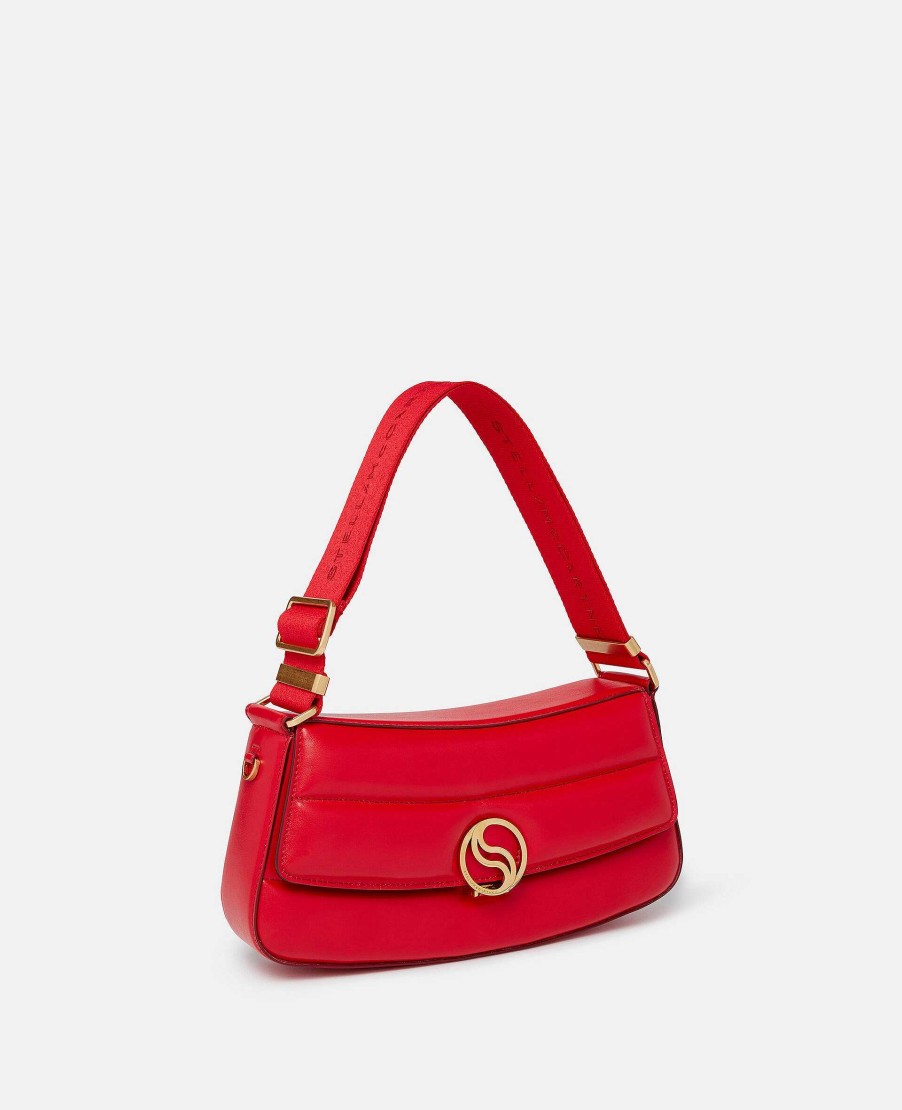 Women Stella McCartney Mini Bags And Clutches | S-Wave Padded Shoulder Bag