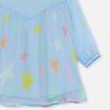 Kids Stella McCartney Baby Girls | Star Print Silk Dress