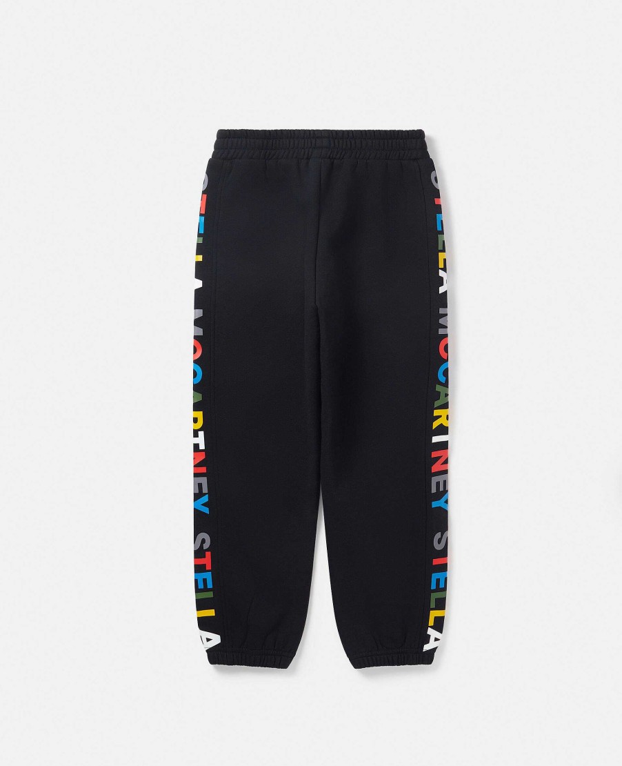 Kids Stella McCartney Trousers And Shorts | Colour Pop Smudge Print Joggers