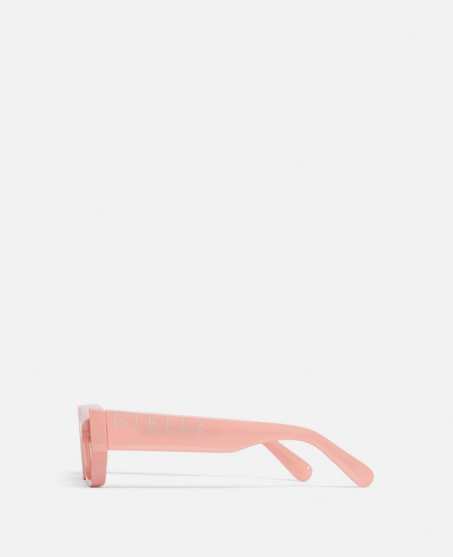 Women Stella McCartney Sunglasses | Logo Cat Eye Sunglasses