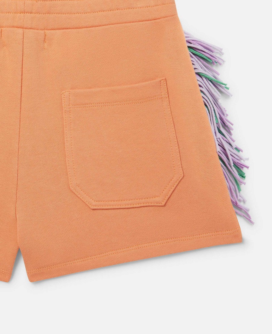 Kids Stella McCartney Trousers And Skirts | Fringed Shorts