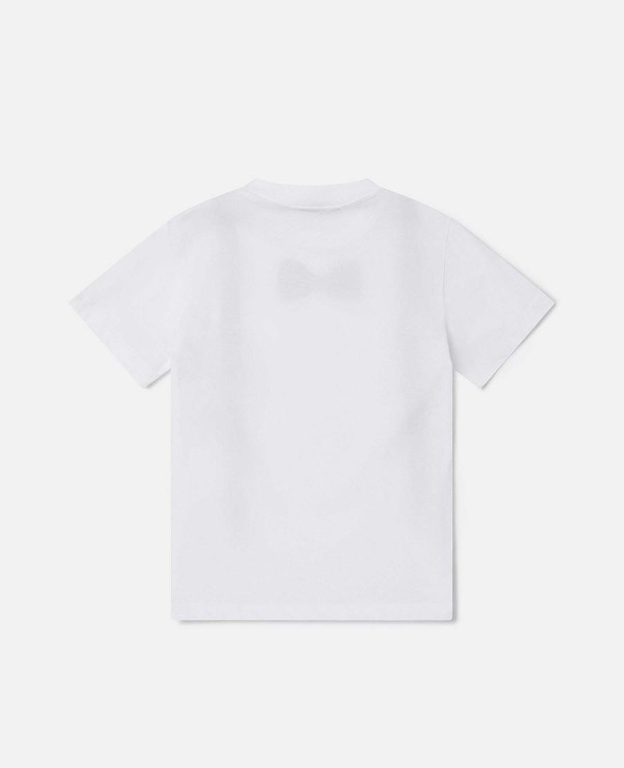 Kids Stella McCartney T-Shirts And Sweatshirt | Bow Tie And Suspender Print T-Shirt