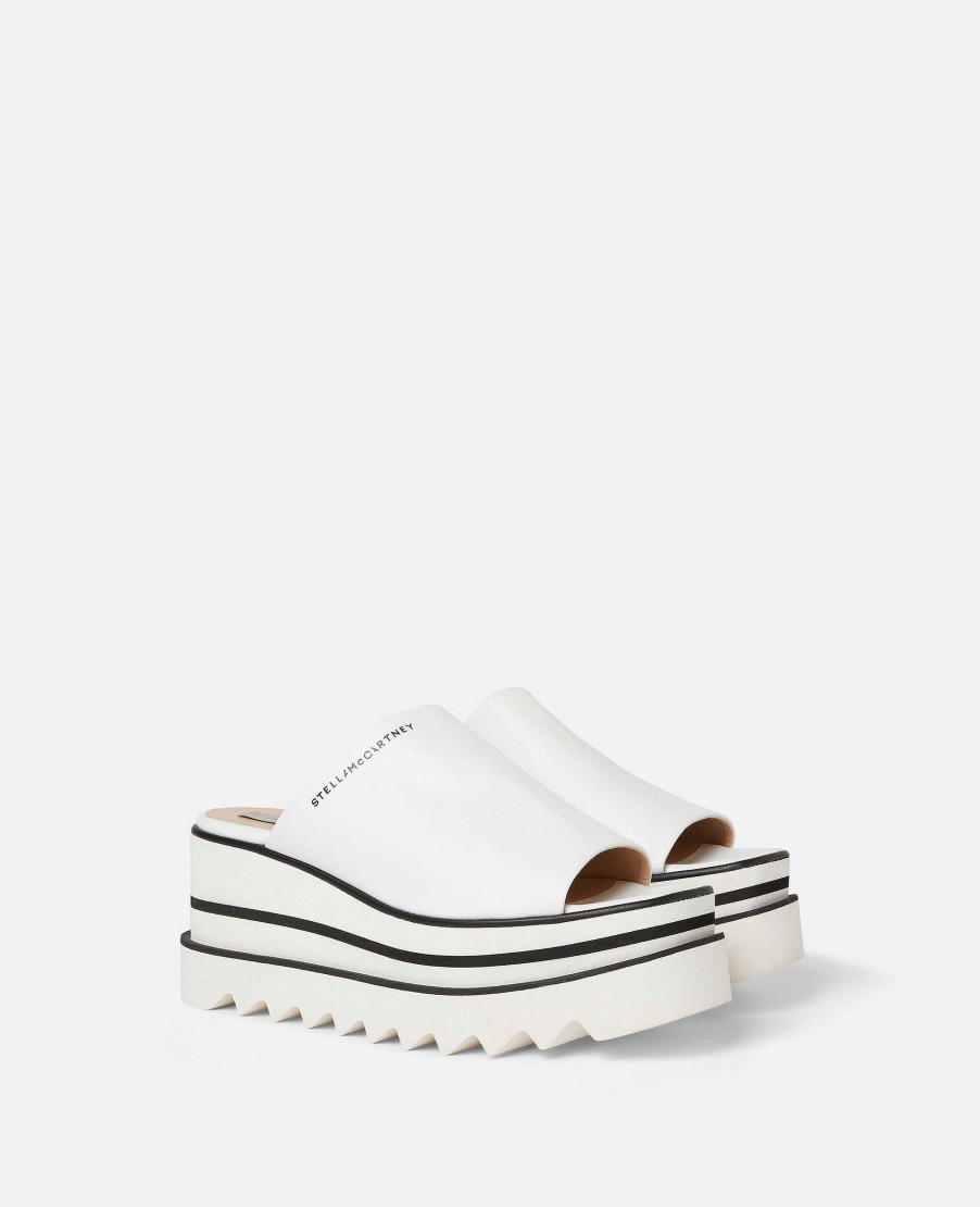 Women Stella McCartney Wedges | Sneak-Elyse Platform Mules