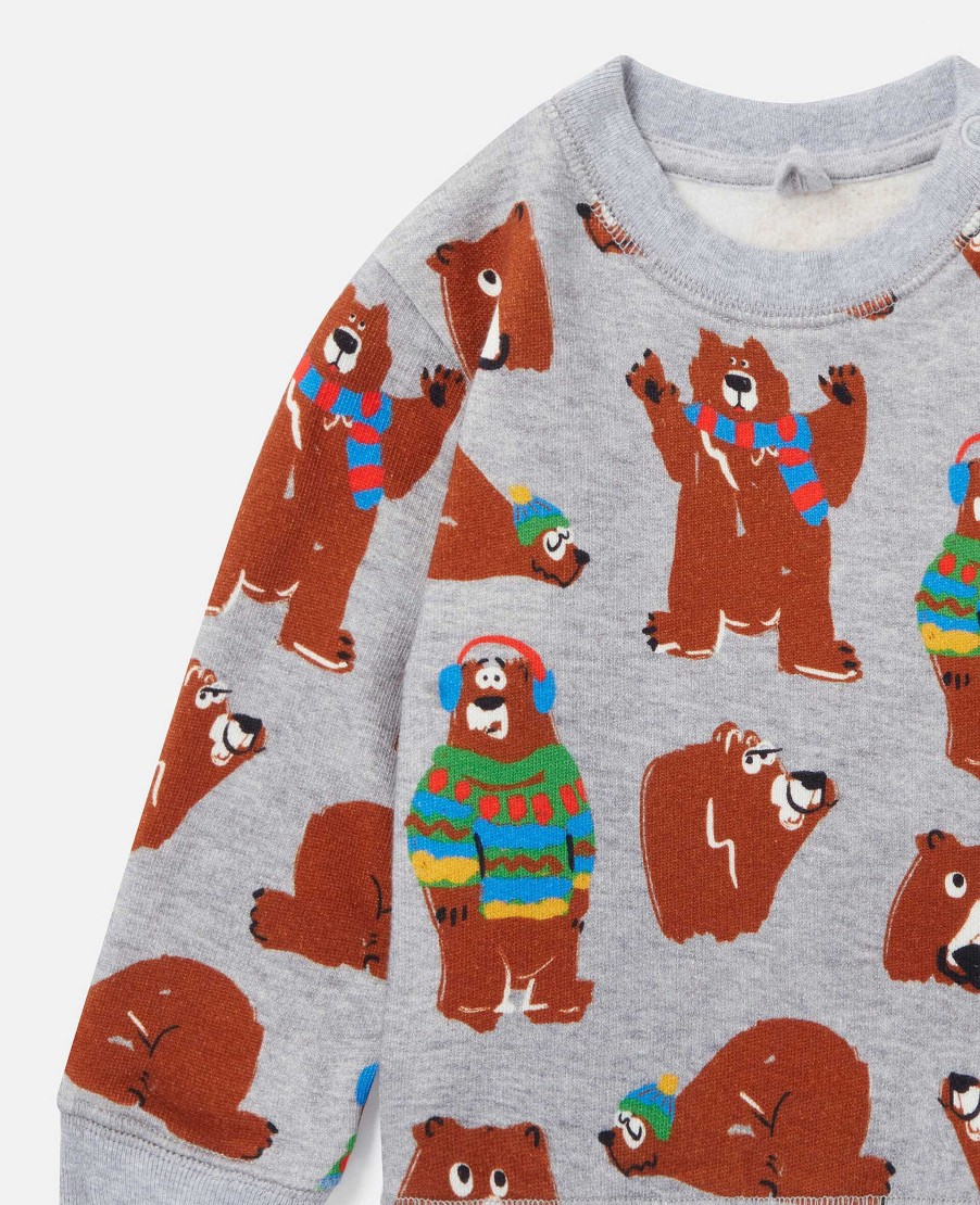 Kids Stella McCartney Baby Boys | Bear Print Sweatshirt