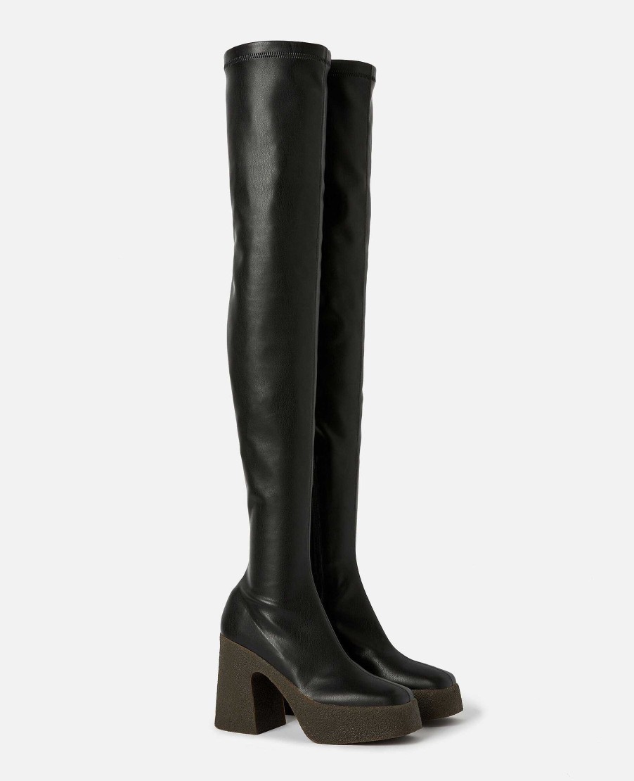 Women Stella McCartney Heels | Skyla Above-The-Knee Boots