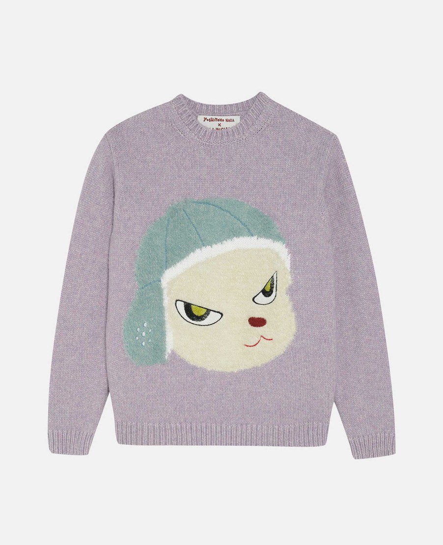 Unisex Stella McCartney Sweatshirts | Mission Sheep Intarsia Knit Jumper