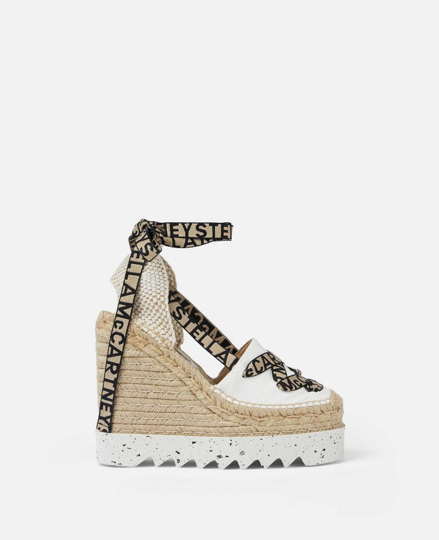 Women Stella McCartney Wedges | Gaia Platform Espadrille Wedges