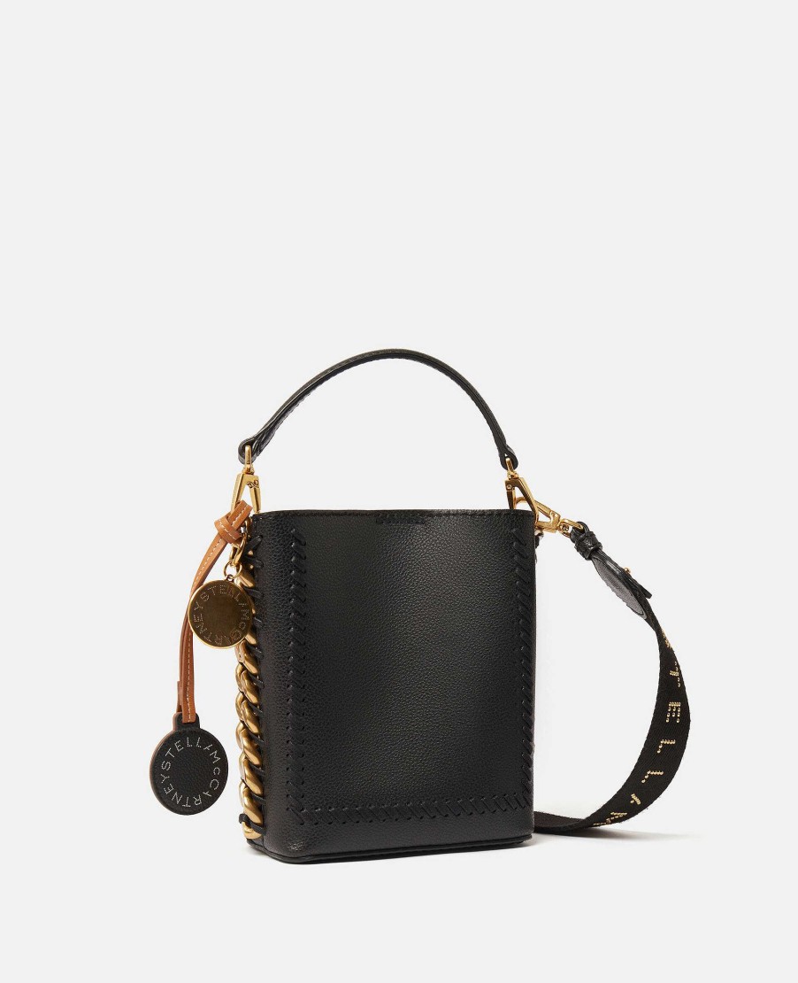 Women Stella McCartney Frayme Bag | Frayme Mirum® Mini Square Bucket Bag