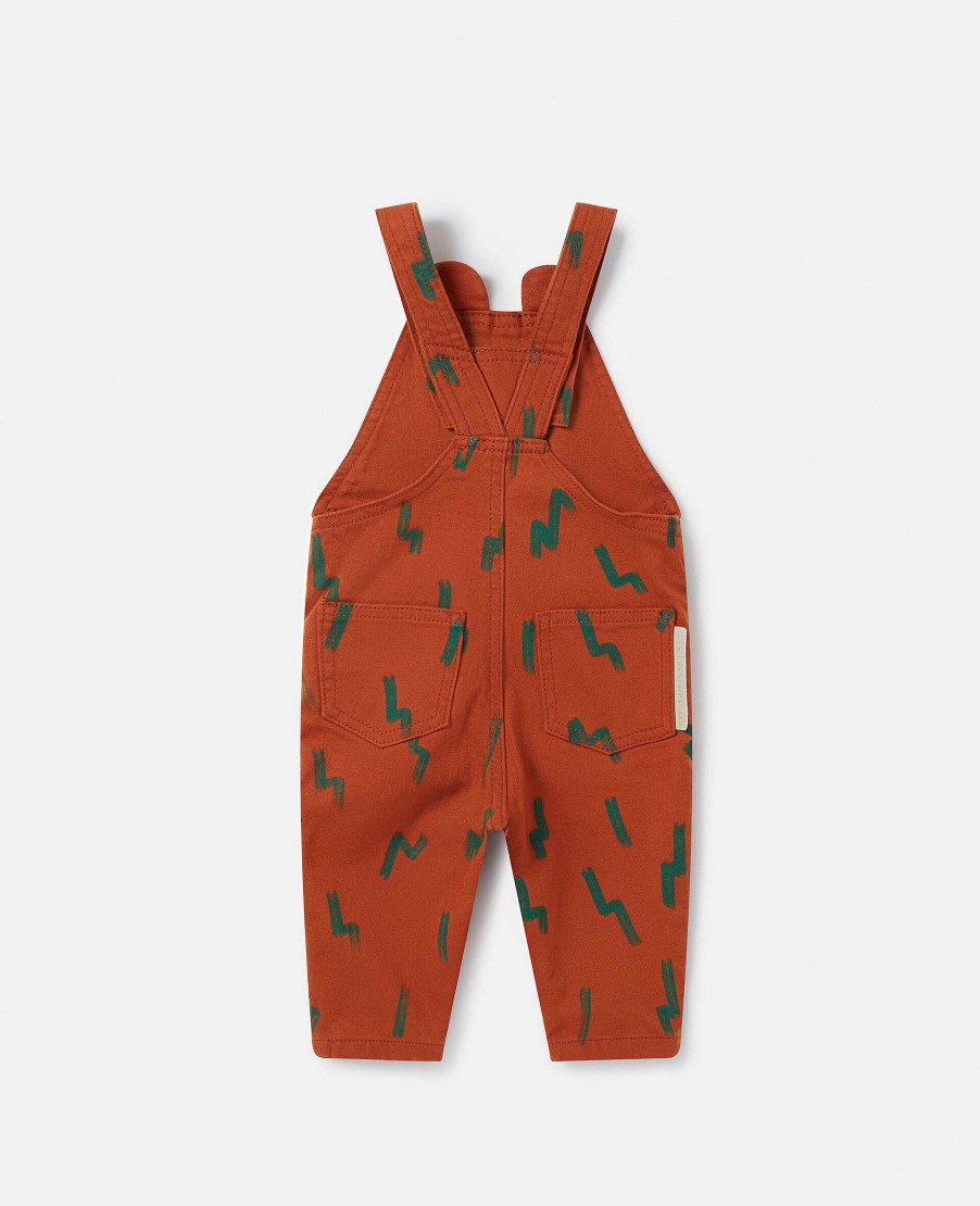 Kids Stella McCartney Baby Boys | Bear Print Dungarees