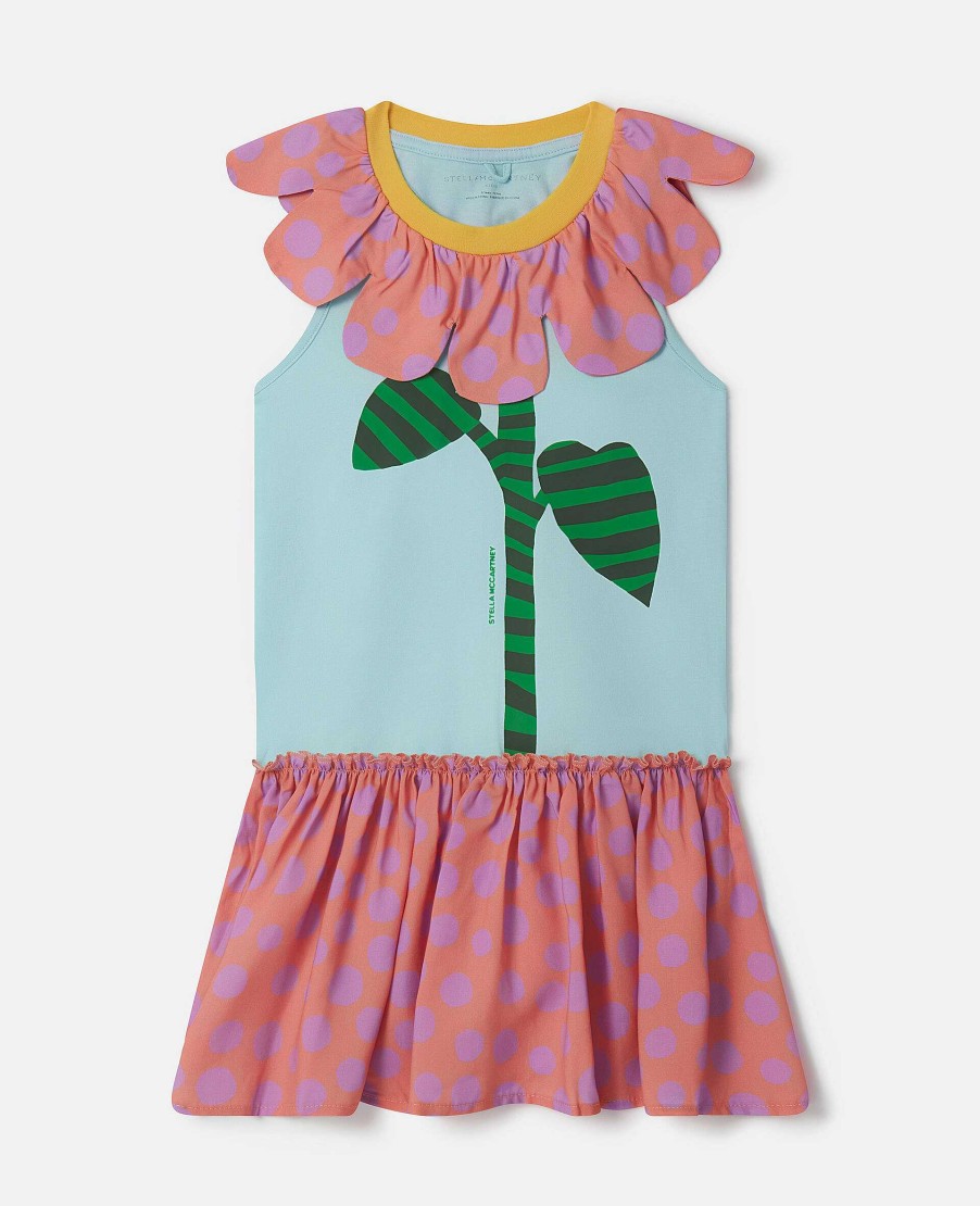 Kids Stella McCartney Dresses And All-In-Ones | Flower Graphic Racerback Dress