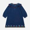 Kids Stella McCartney Dresses And All-In-Ones | Folk Flower Embroidered Collared Dress