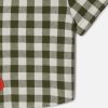 Kids Stella McCartney Baby Boys | Veggie Embroidery Gingham Shirt