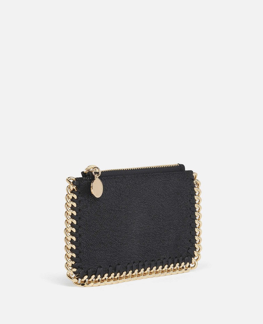 Women Stella McCartney Compact Wallets | Falabella Zip Cardholder