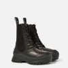 Women Stella McCartney Boots | Trace Lace-Up Biker Boots