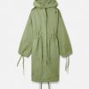 Women Stella McCartney Coats And Jackets | Organic Cotton Drawstring Parka