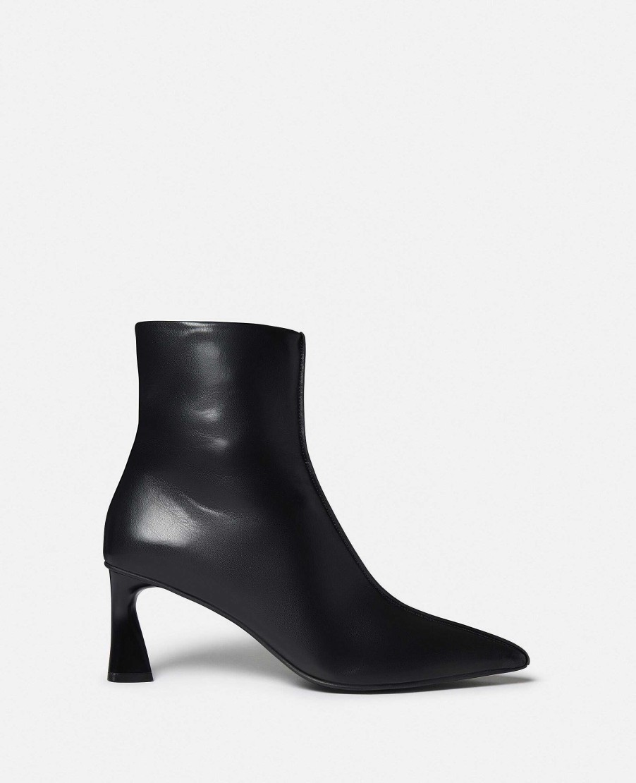 Women Stella McCartney Heels | Elsa Pointed Toe Ankle Boots