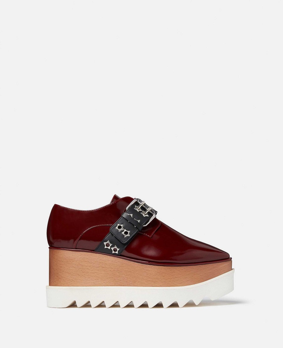 Women Stella McCartney Wedges | Elyse Stud Band Platform Shoes