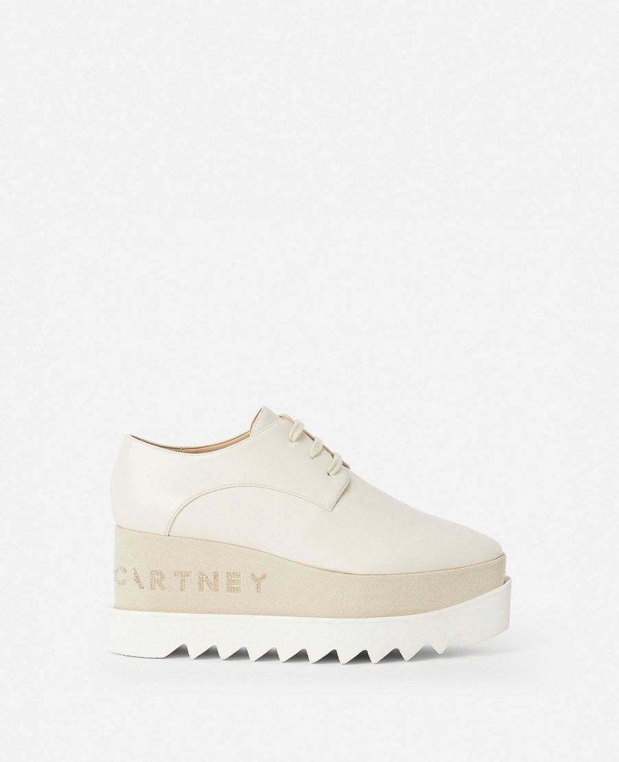 Women Stella McCartney Wedges | Elyse Logo Platforms