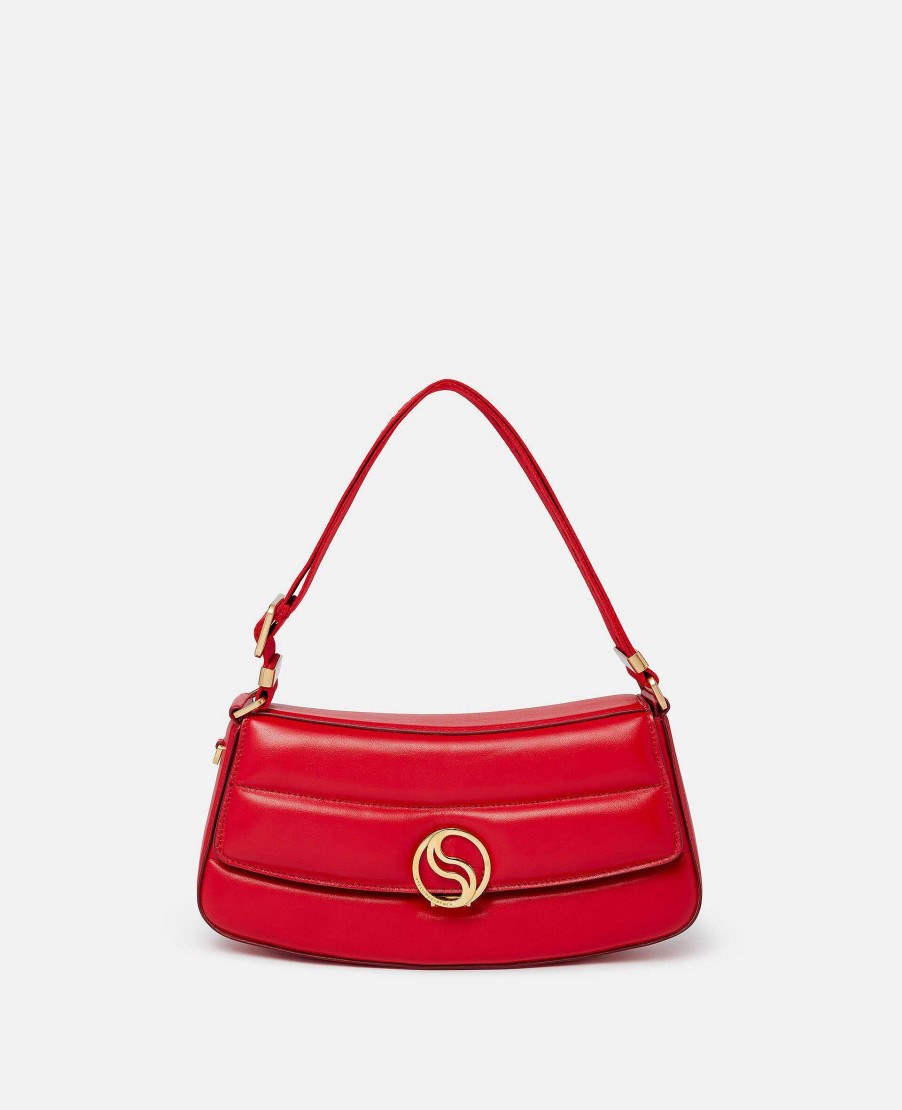 Women Stella McCartney Mini Bags And Clutches | S-Wave Padded Shoulder Bag