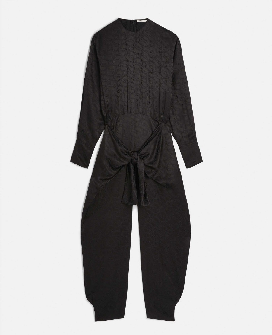 Women Stella McCartney All-In-Ones | S-Wave Jacquard Wrap Jumpsuit