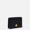 Women Stella McCartney Compact Wallets | Logo Grainy Alter Mat Flap Cardholder