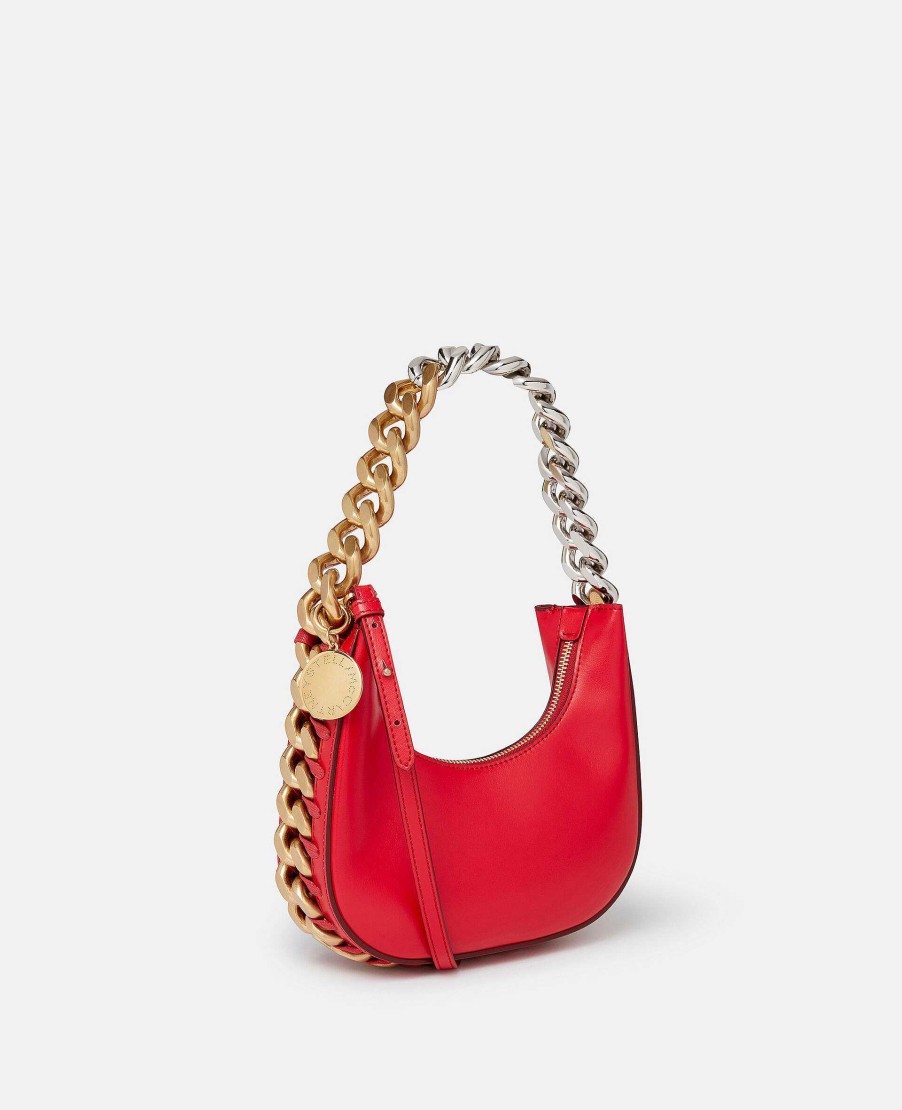 Women Stella McCartney Frayme Bag | Frayme Mini Zipped Shoulder Bag